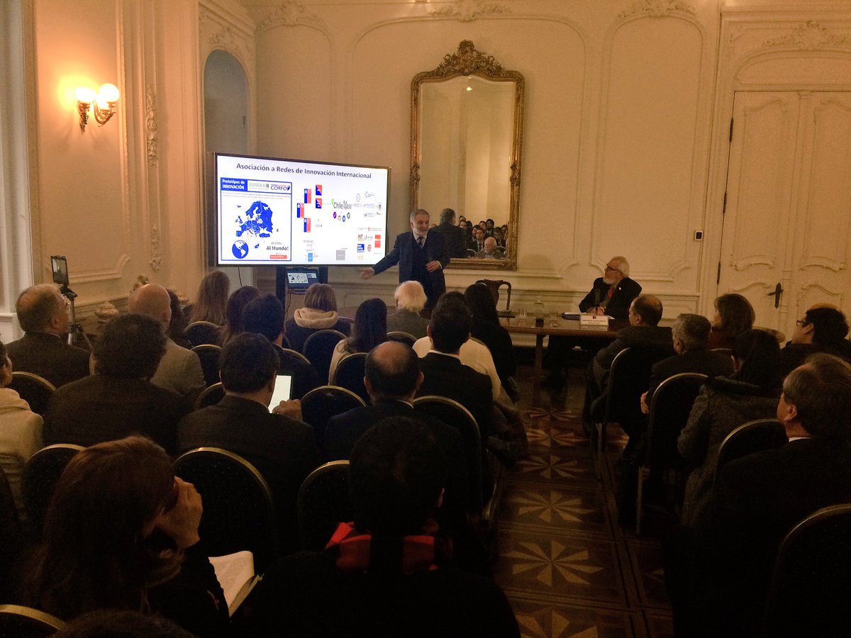 . <a href="/EduardoBitran/">Eduardo Bitran</a> "La Innovación es el motor de crecimiento. Estamos trabajando con países de <a href="/EUREKA_NETWORK/">Eureka</a> y colaborando con <a href="/ChileMass/">ChileMass</a>"