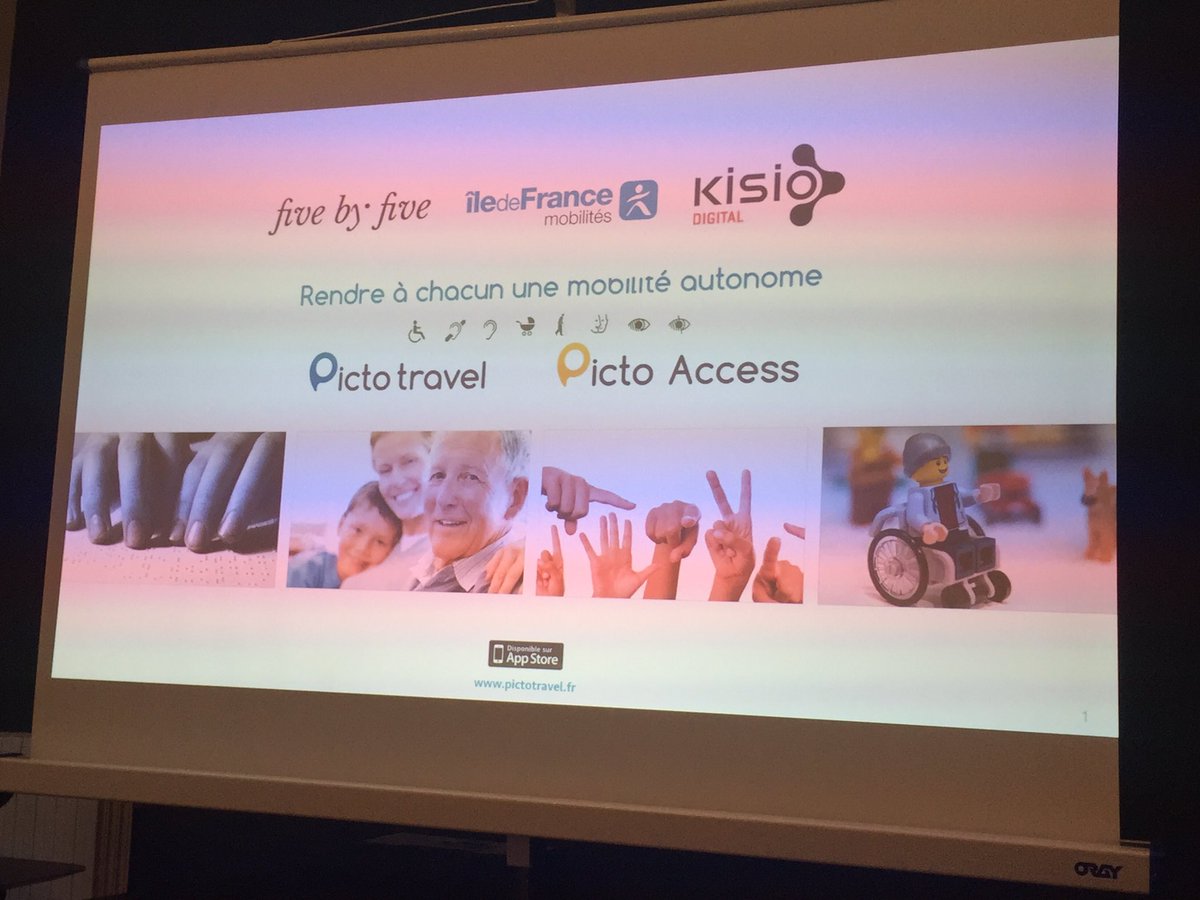 bbilloud's tweet photo. Meetup #opentransport #StudioInnovation @IDFmobilites: @PictoTravel, startup #Lille #accessibilité des lieux et de la #mobilité #PorteàPorte https://t.co/uBDnKlO79a