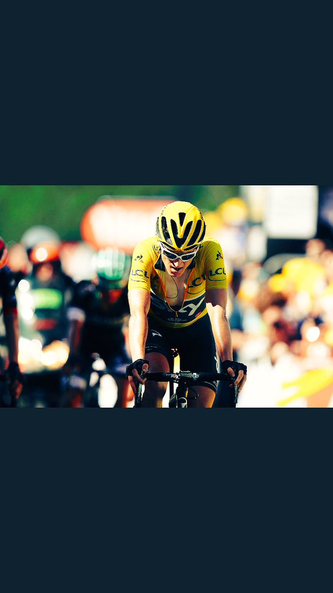 GeraintThomas86's tweet photo. An incredible few days in yellow comes to an end💛💪Thought it might, todays climb not my ☕️Thanks for all your support. 16 to go...👊 https://t.co/QAcWszE2ju