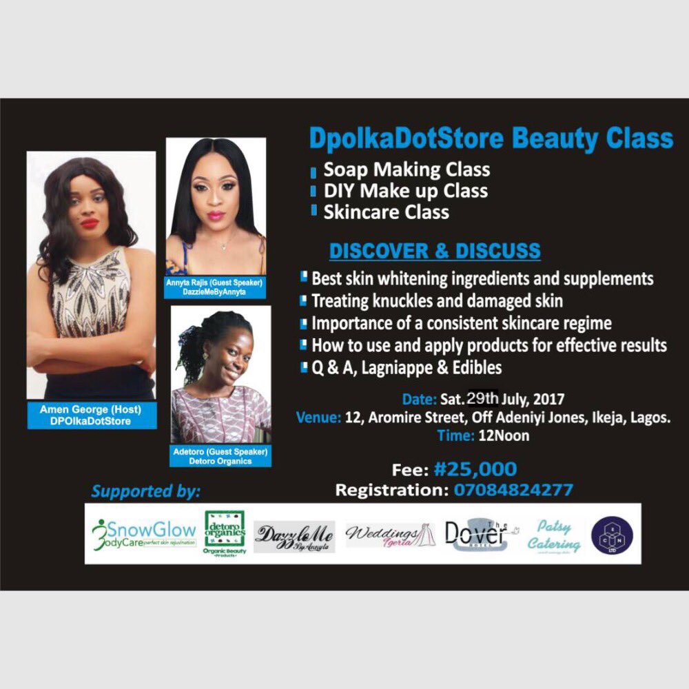 DPolkaDotStore's tweet photo. #skincare #skincareshare #beautyclass #lagos #Nigeria #makeup #makeupclass #soapmaking #soapmakingclass #skin #skincareclass #productformula https://t.co/yJq4qCSBlF