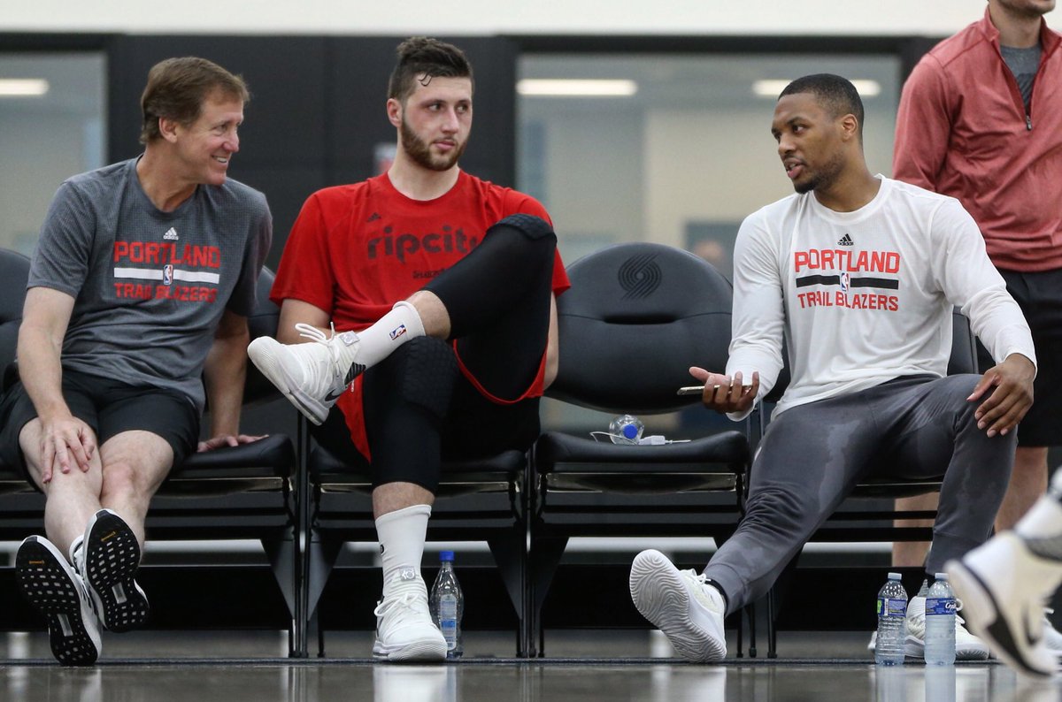 trailblazers's tweet photo. Plottin' and schemin'. https://t.co/96KwpoFO3D
