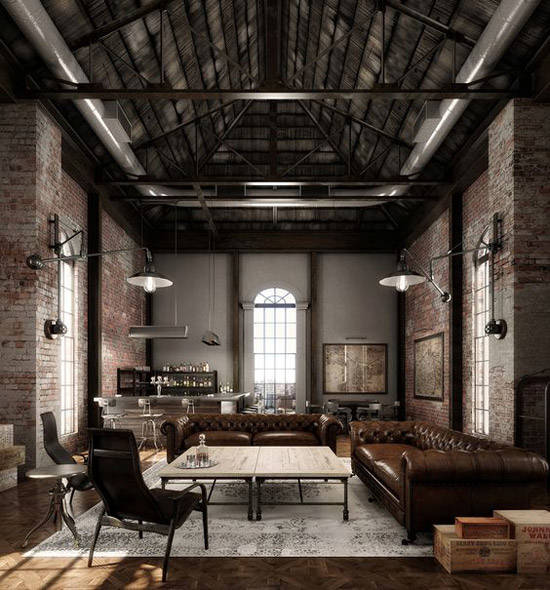 DivinityGranada's tweet photo. #EstiloIndustrial: minimalista y funcional que no enmascara ni oculta los materiales de construcción y muestra sus estructuras al desnudo 🙂 https://t.co/0d35PvQfm4
