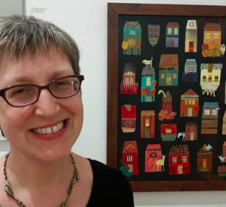 ecfs1878's tweet photo. Summer update from FM English Dept. Chair @LaurieMHornik: My piece #prettyhowtown is at the #upstreamgallery in #hastingsny through July. https://t.co/YxpSpCmsPp