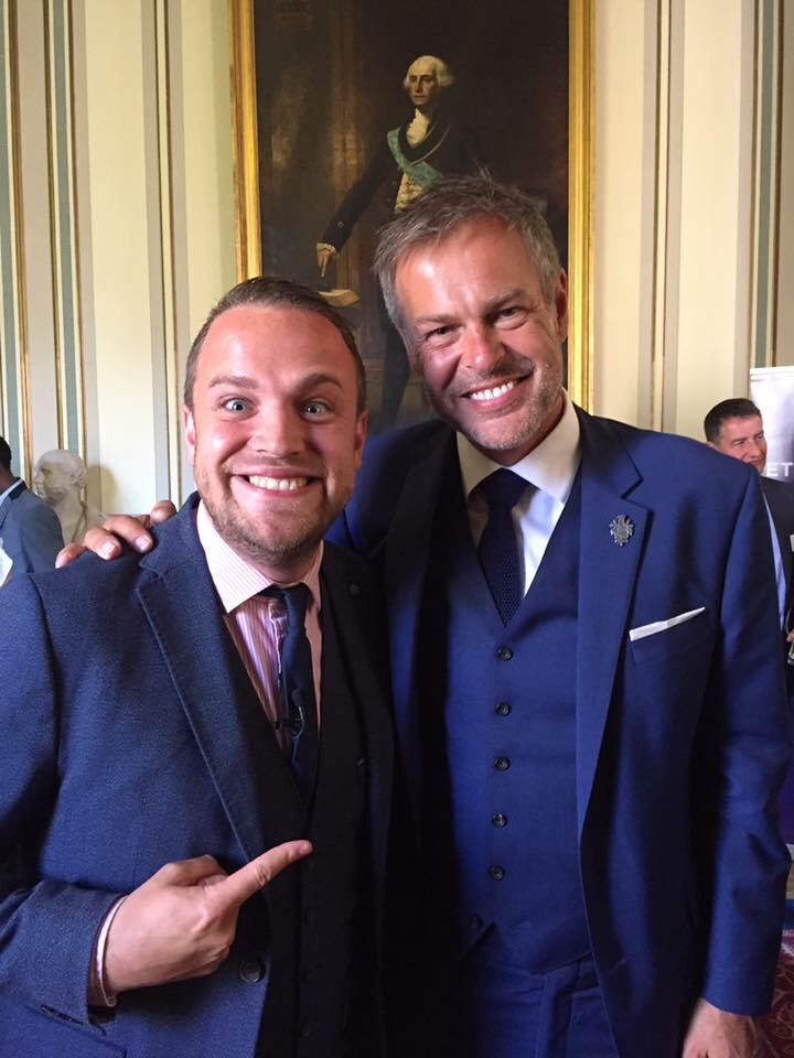 EntNetworkUK's tweet photo. Fantastic day today  @PJEA_org. Met @dragonjones. Congratulations all you #PJEAgrad graduates! #youngentrepreneurs #ourfuture #inspiration https://t.co/aHa4rIytmh