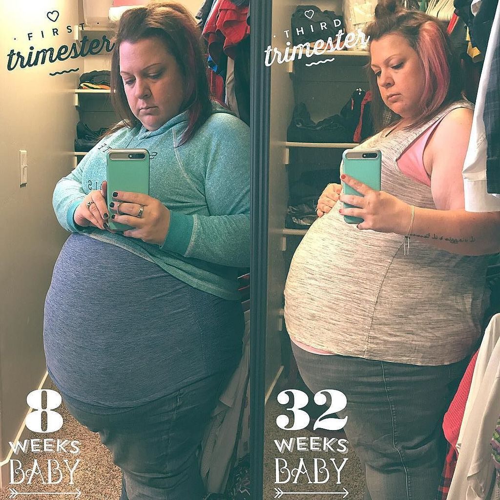 Waterswife On Twitter Being Plus Size And Pregnant Has Its Pros And 