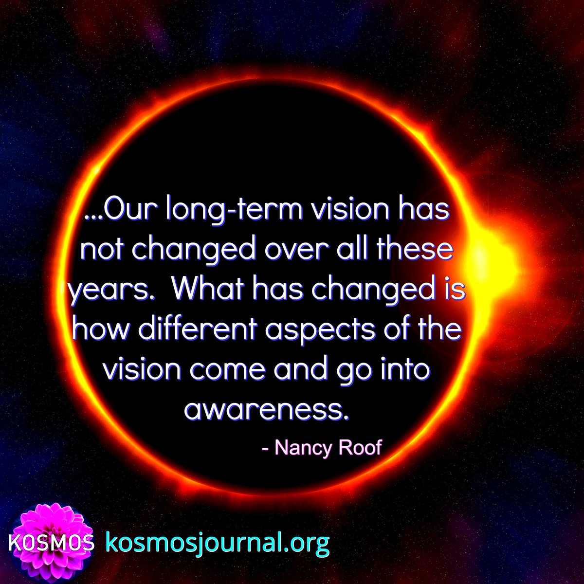 KosmosJournal's tweet image. kosmosjournal.org A place for shared vision. Join the conversation on Facebook+look for us on instagram #WednesdayWisdom #sharevision