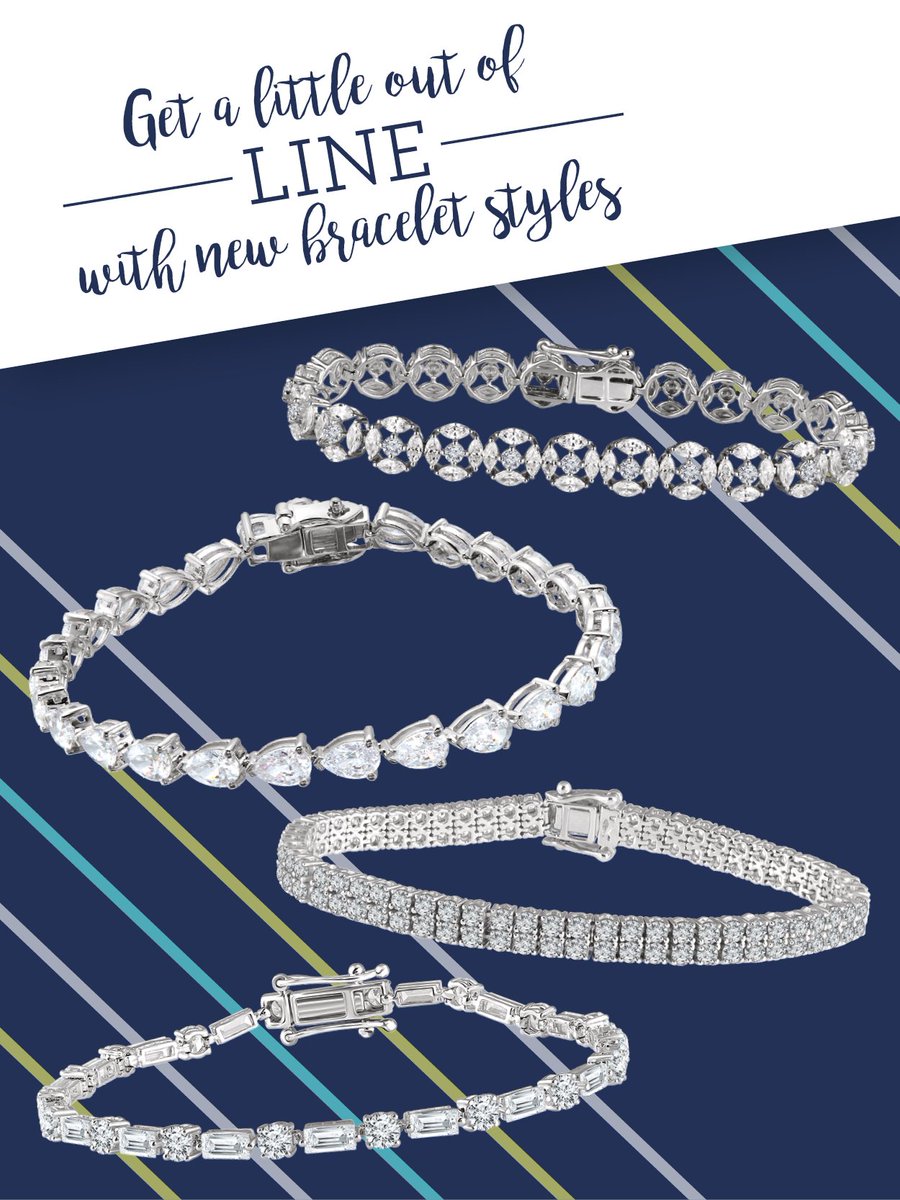 StullerInc's tweet photo. Arm Candy Alert! 🍭💎
Check out our new line bracelets:
652901
652902
652903
653103
#LineBracelets #DiamondBracelets https://t.co/9J9GWHe9ws