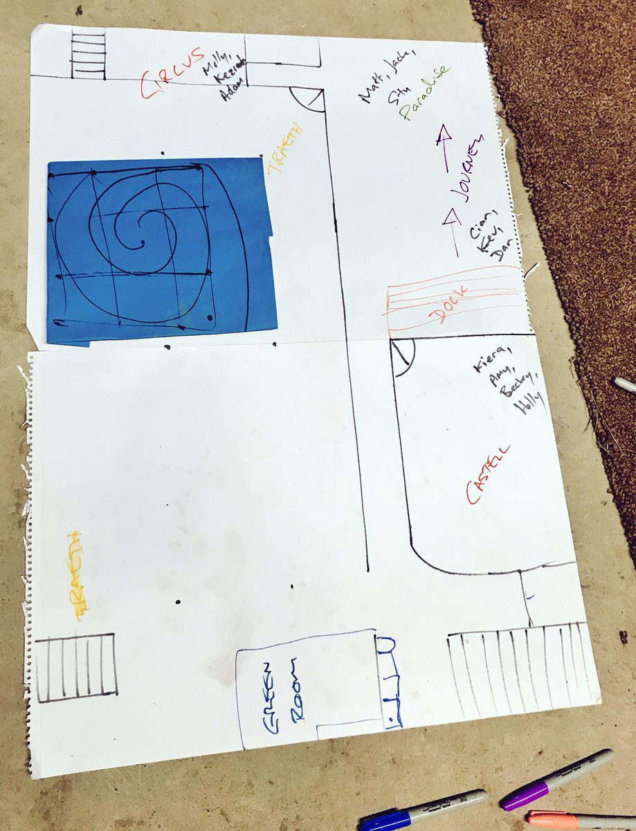 Gisdacyf's tweet photo. Diwrnod 3 - labyrinth synhwyrol, Mae gen i go'. Tocynnau ar gael yn @PalasPrint. Penwythnos yma yn @GwylArall https://t.co/s4i4jwnkXY