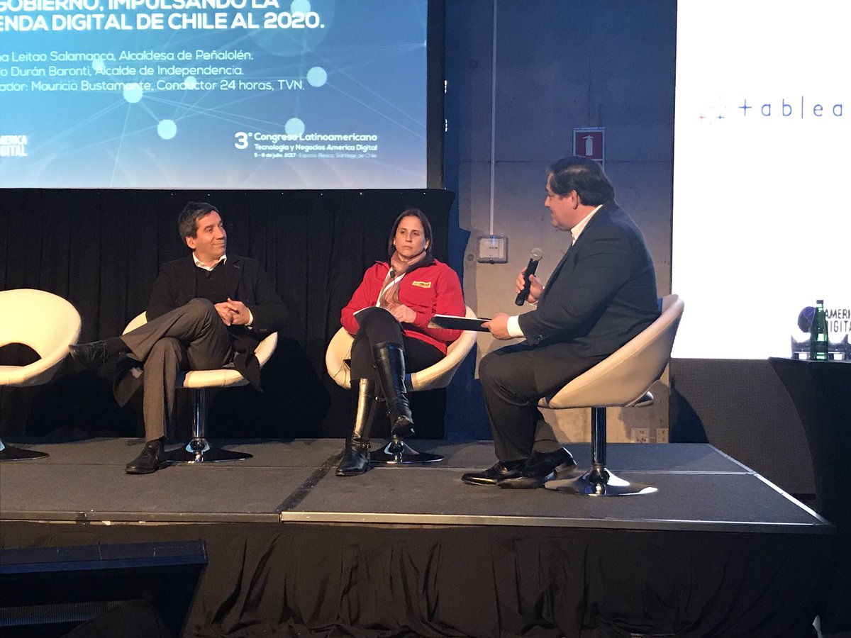 benjacoderch's tweet image. Alcaldesa @CarolinaLeitao participando del Panel Plan de Acción de Gobierno en #AmericaDigital
