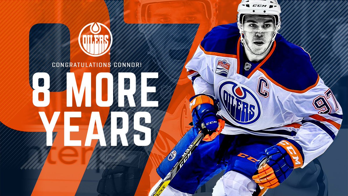 EdmontonOilers's tweet photo. Congrats, #CaptainConnor! https://t.co/WYjOobAzdF