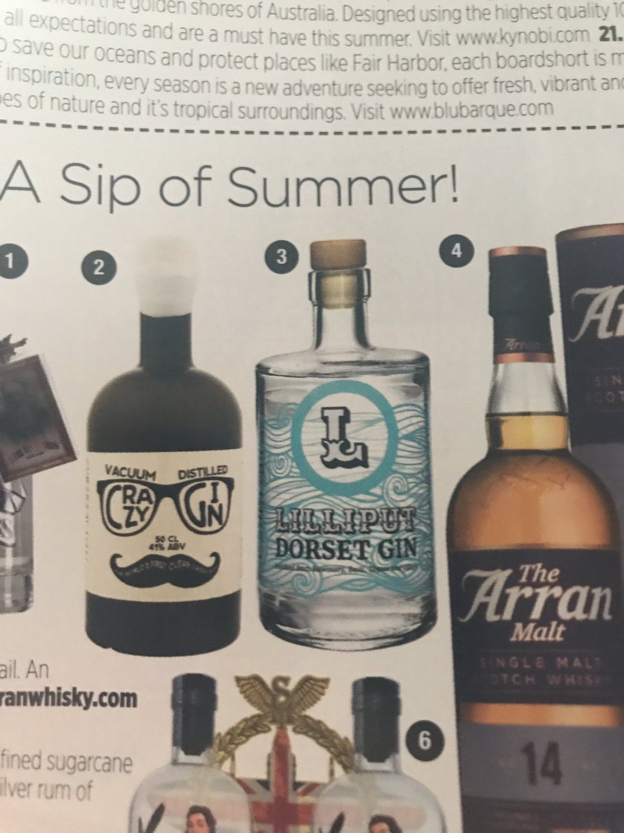 Always great to see a customer in the latest edition of <a href="/GQMagazine/">GQ Magazine</a> - nice one <a href="/Lilliput_Gin/">Lilliput #YourGreatestAdventure</a> 👍💥👌
