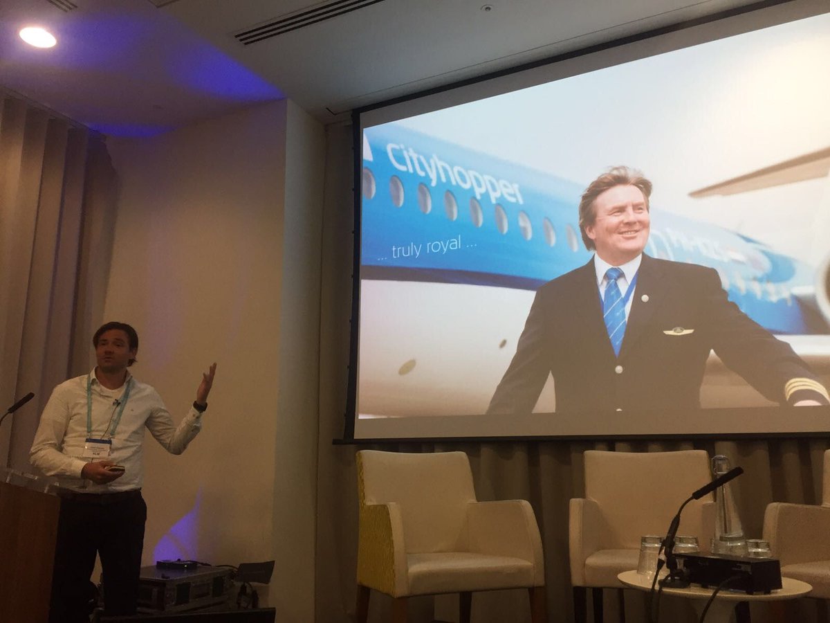 DigitalGeniusAI's tweet image. .@Joost_O speaking @2020_CX about AI's role in improving customer experience. Thanks @KLM for supporting the #humanplusai movement!
