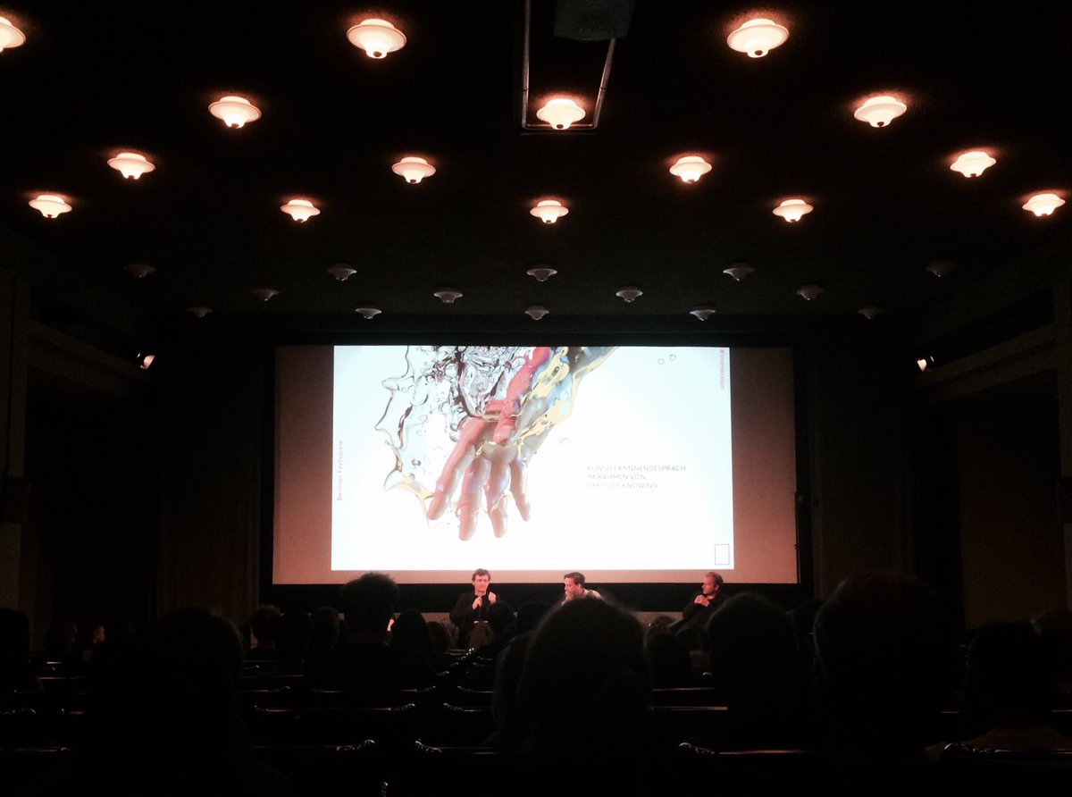 aXocolata's tweet photo. Erlebenswerte Podiumsdiskussion im Martin-Gropius-Bau zum Thema #Imersion im Theater & #VR.
Großartig! https://t.co/6RKtLW6CZy
