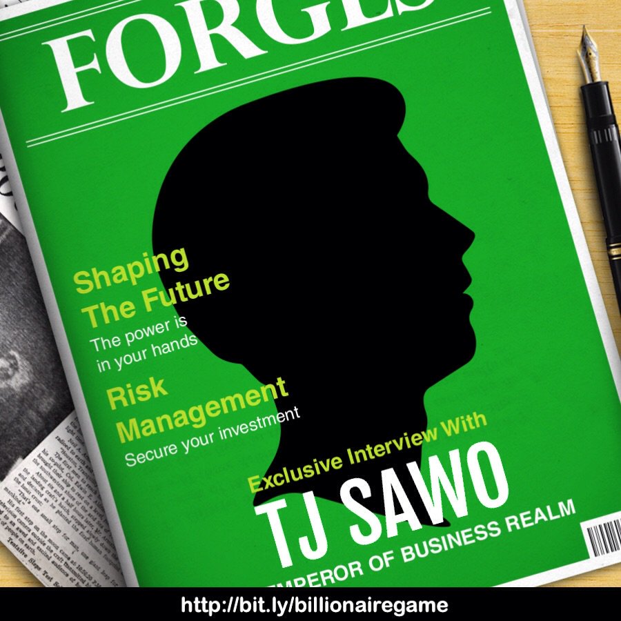 Read my story as a Billionaire. as featured in this magazine bit.ly/F0rGBt