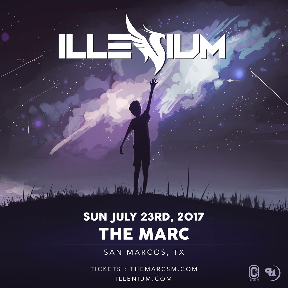 AfterDarkTexas's tweet photo. REMINDER: @ILLENIUMMUSIC will be in #SMTX at @TheMarcSM this month! 🌀

LIMITED tickets remain. NEARLY 2 WEEKS AWAY! https://t.co/OHT9C1gWVw https://t.co/oxCDZ1EKBh