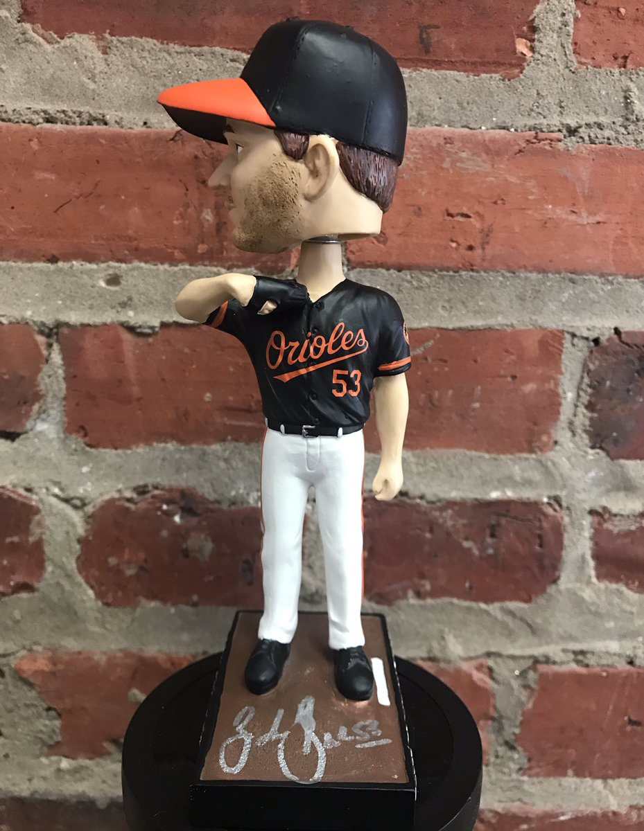 Orioles's tweet photo. In honor of @zbritton's return from the disabled list, we're giving away an autographed Britton bobblehead!
Retweet for a chance to win. https://t.co/r9kaQ0Yqxk