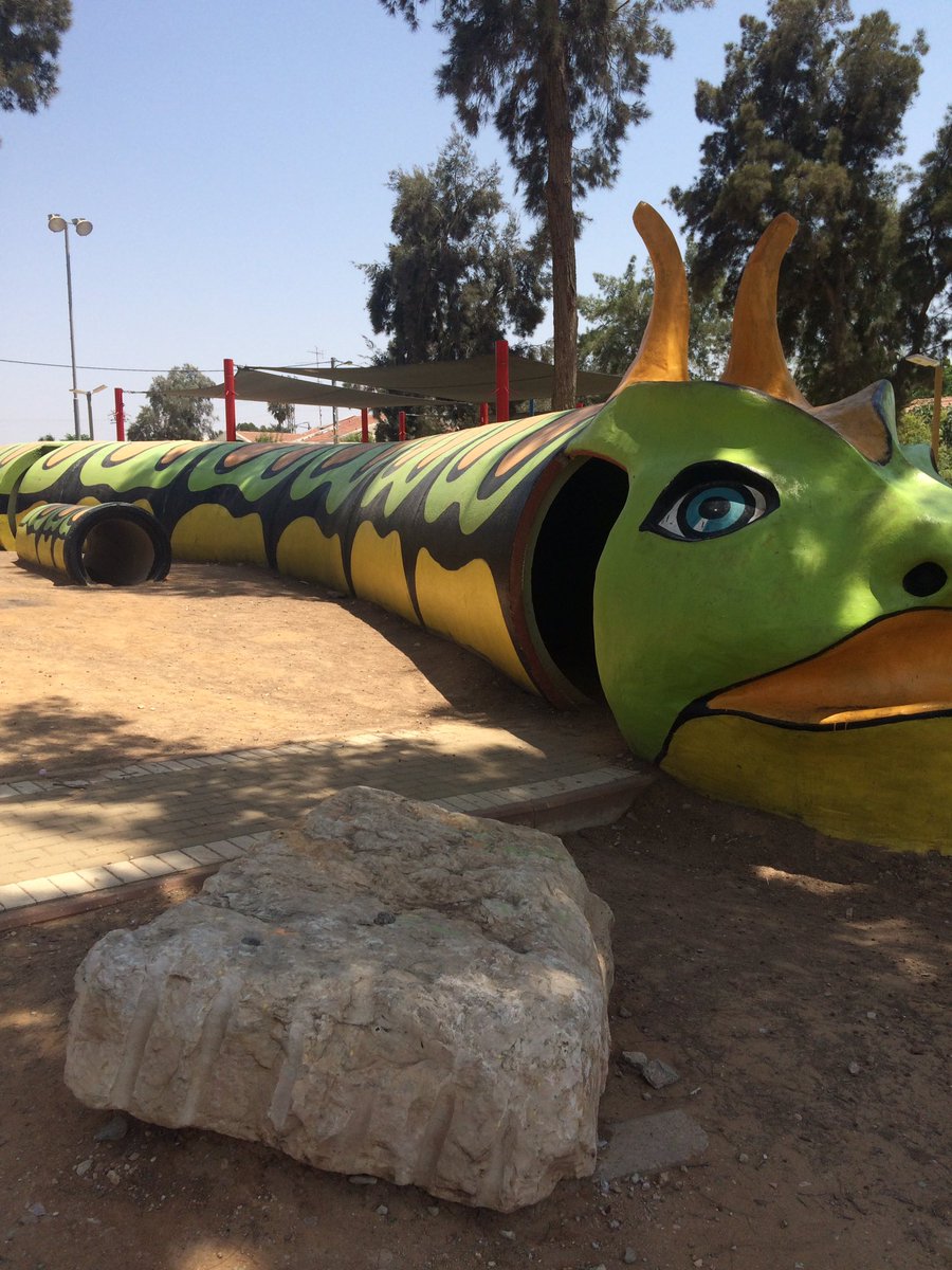 videoactivism's tweet photo. This is the reality that kids in Sderot live with. #Sderot #bombshelter #playground https://t.co/JqoPsOPMLI