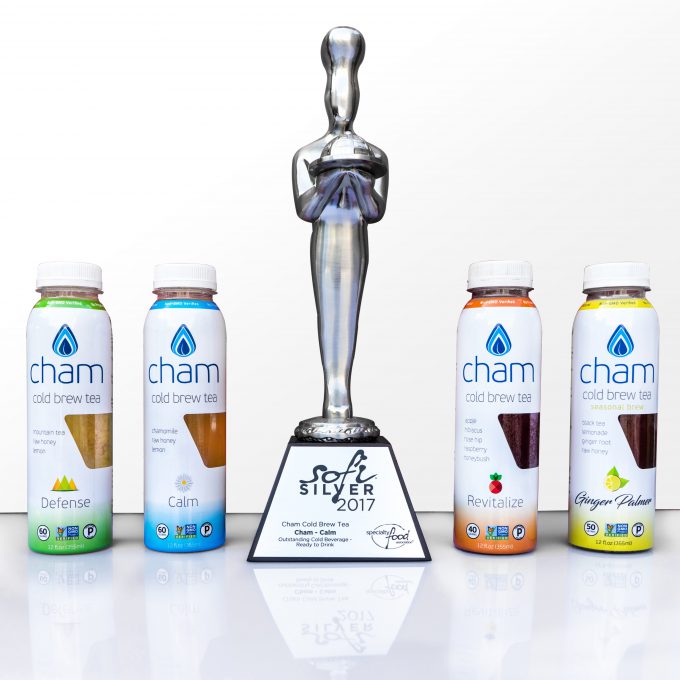 BevNET's tweet image. .@drinkCham Cold Brew Tea Launches a New Summer Seasonal Brew, Wins Silver Sofi Award bevnet.com/news/2017/cham…