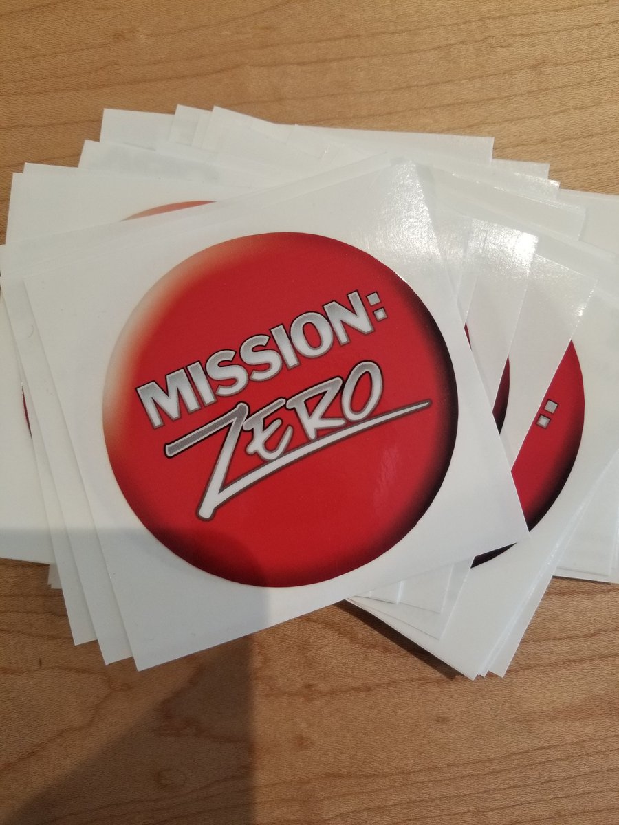 Just picked up our #MissionZero decals for all our Company Vehicles! #worksafe @worksafesask @SafeSask