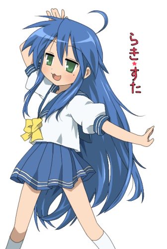 多分放送してた時期に描いたこなた 