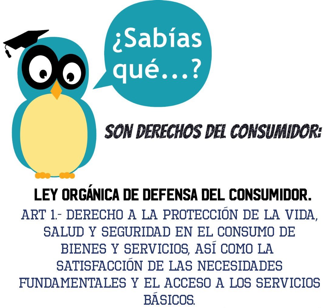 Conozcamos los derechos que tenemos como consumidores.