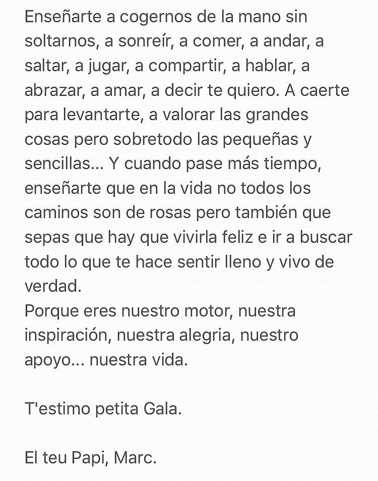 Bee_uh's tweet photo. Dedicarle unas bonitas palabras a tu hija. Marc Bartra vs Maite Galdeano. https://t.co/Ju1LVZoJ7w