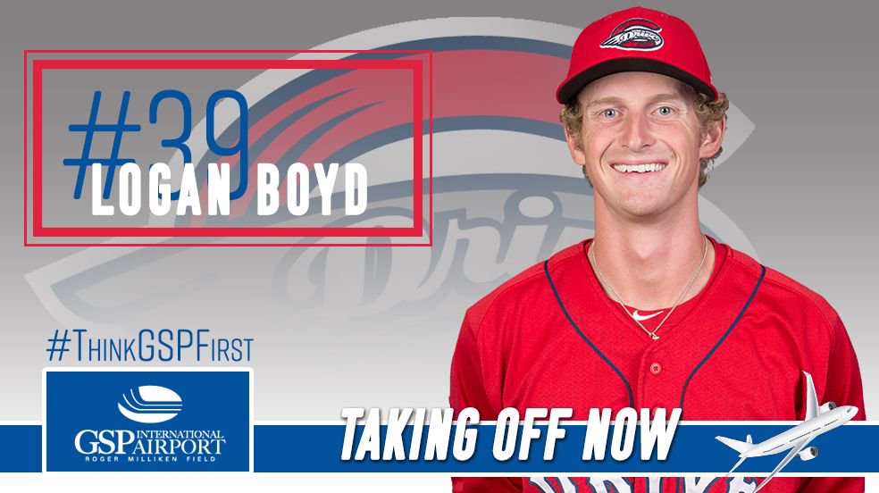 ICYMI, <a href="/loganwboyd/">CZ 🔸</a> is the latest <a href="/GSPAirport/">GSP Airport</a> Player Taking Off Now! Logan has joined the Salem Red Sox after winning 8 games in 2017.