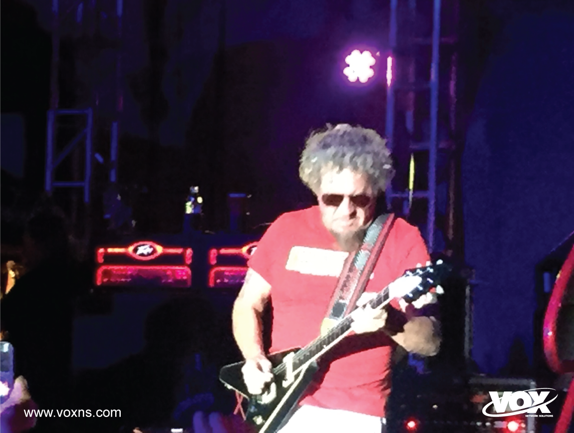 NuStratus's tweet photo. #SammyHagar does @CiscoLive #CLUS https://t.co/fpPc7LZtHO