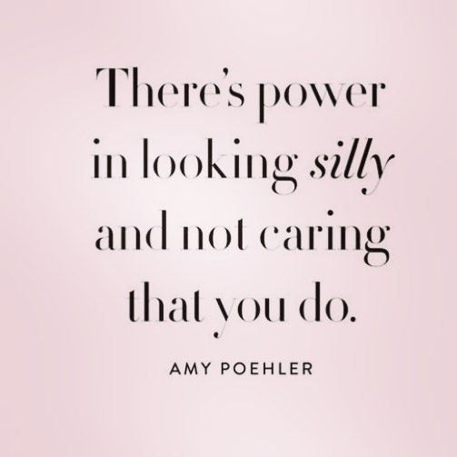 clearlyblonde's tweet photo. There's power in looking silly and not caring that you do. #Truth #Quotes #WednesdayWisdom #Comedy4Life #Laughteristhebestmedicine https://t.co/iVbwceKQJ2
