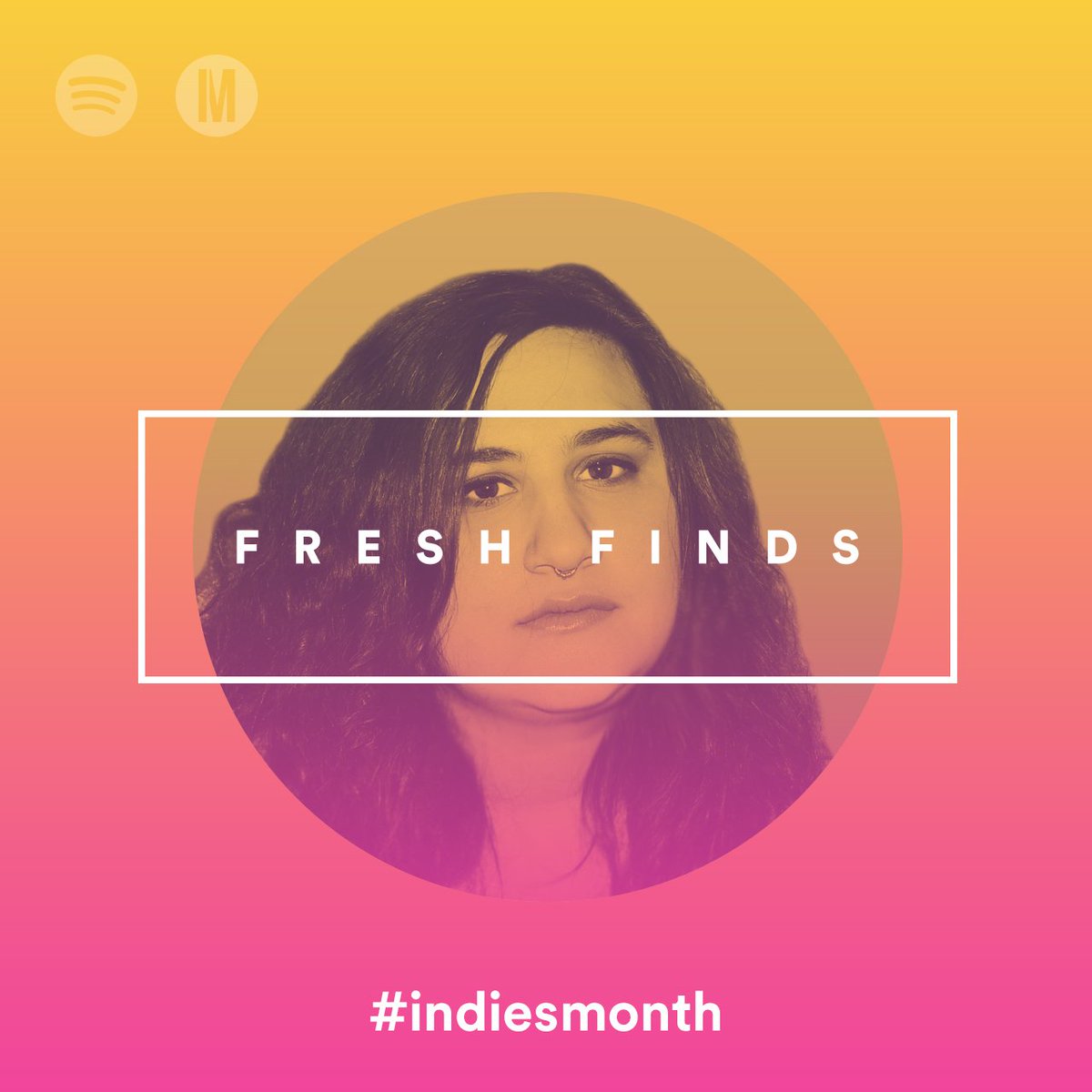 Polyvinyl's tweet photo. Look, it's our very own @Palehound on the cover of @Spotify's #FreshFinds playlist! Tune in here: https://t.co/iSPsOP5ZRi #indiesmonth https://t.co/XnzElJOc1o