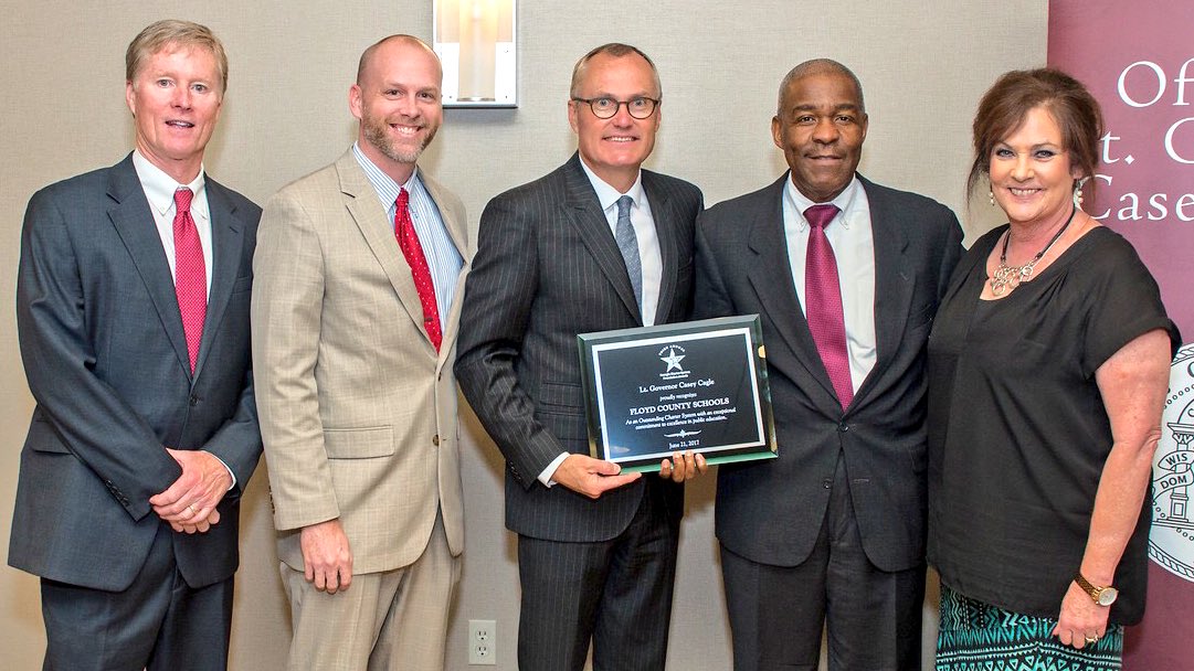 It's our honor &amp; privilege to be recognized as an outstanding charter system by Lt. Governor <a href="/CaseyCagle/">Casey Cagle</a>. #DestinationGraduation #CagleLead