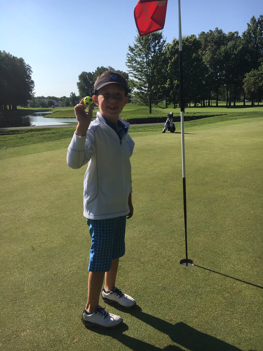 Eagle chip in from 20 yards on hole #6 at Ohio State Invitational!