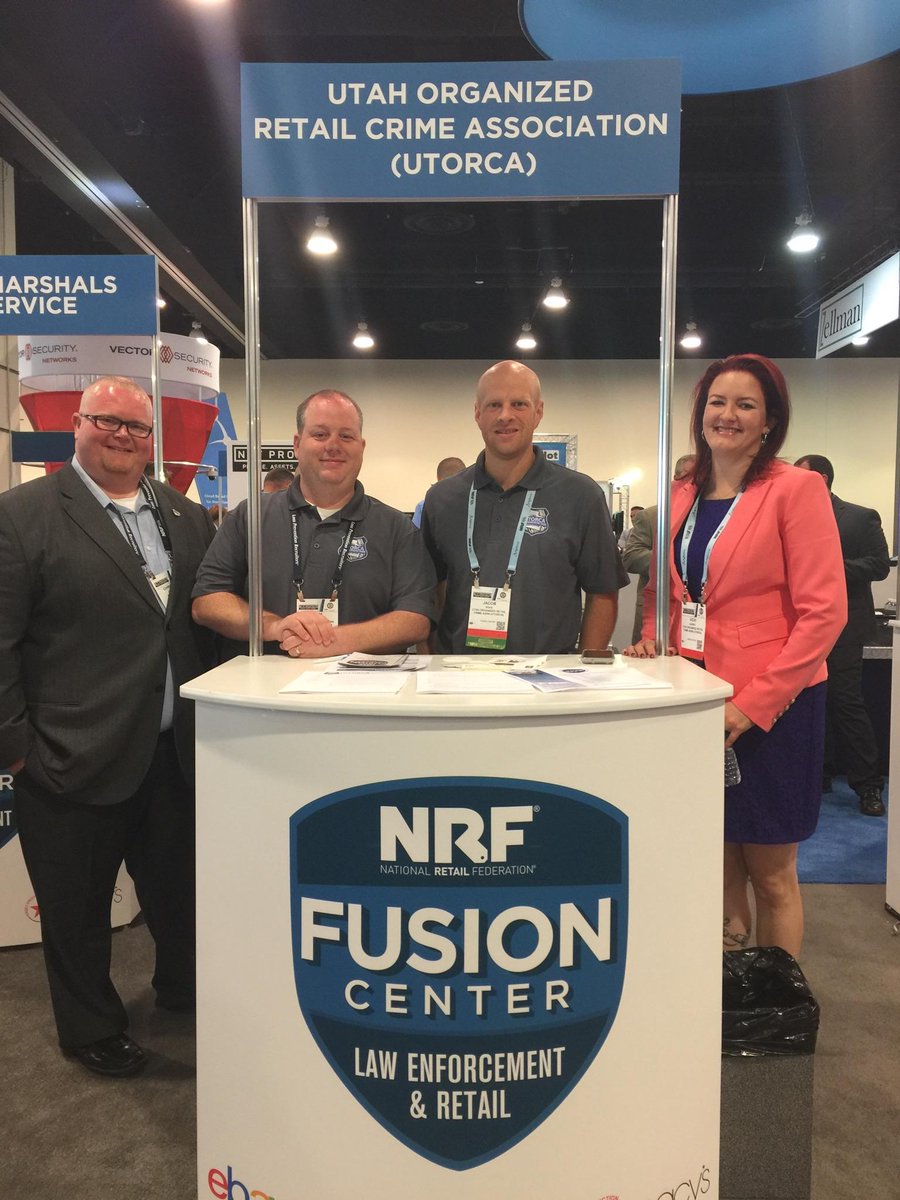 Utorca representing at the Fusion Center for the National Retail Federation Conference! #NRFProtect