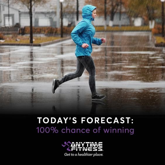 LeMars_AF's tweet photo. There may be chance of storms today but there's 💯% chance of winning when you workout! Better see you in here! #maketimeforfitness #success https://t.co/AqilI791NX