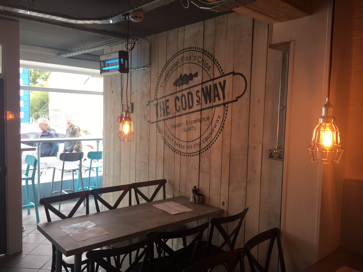 Another fitout complete for coogee fitout. Best looking chip shop about!! #thecodsway