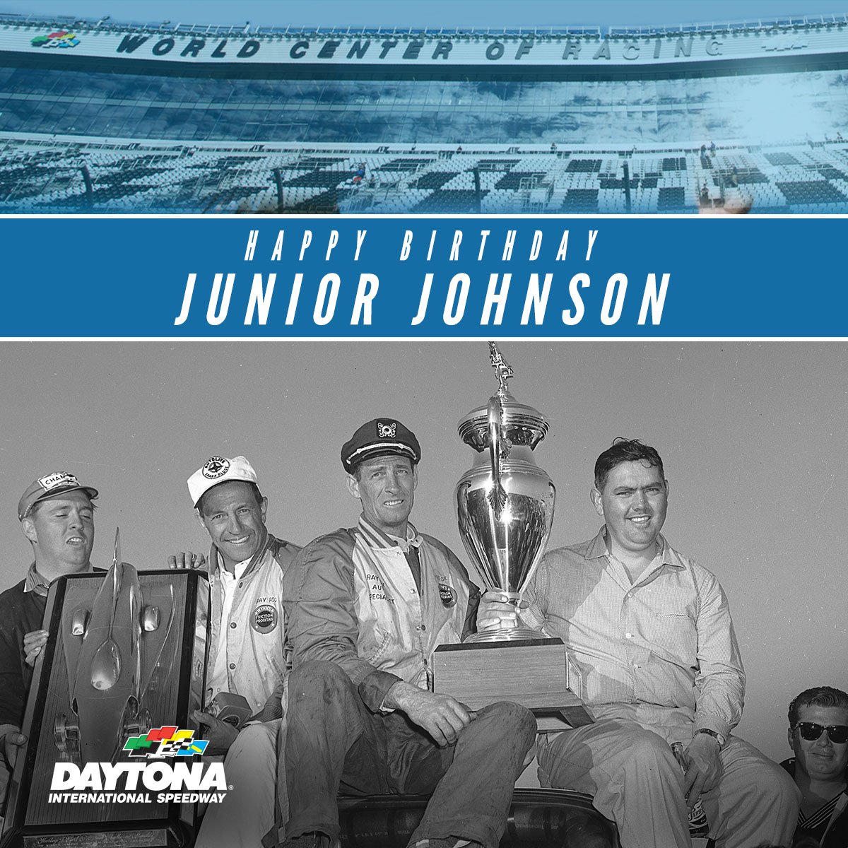Happy Birthday to racing legend and the 1960 Champion Junior Johnson! 