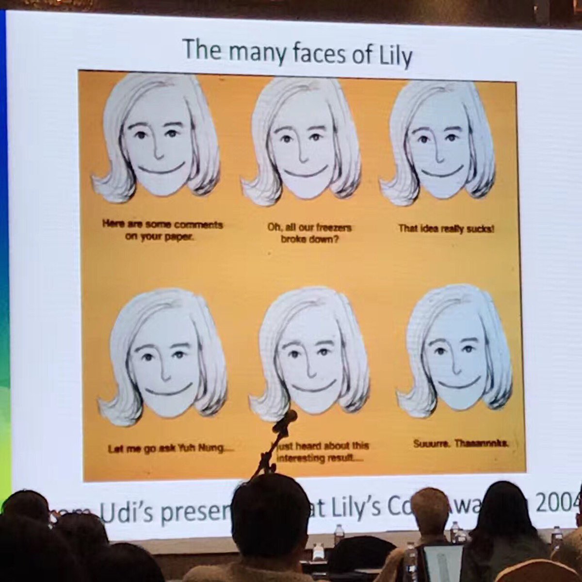 ProfSharona's tweet image. From the introduction to Keynote speaker Lily Jan.