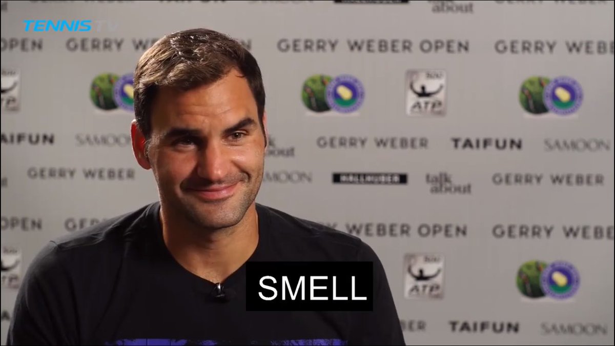 camerlengo73's tweet photo. Describe Grass 🌱 in three words #federer via @TennisTV @rogerfederer https://t.co/7t7ty8N4za