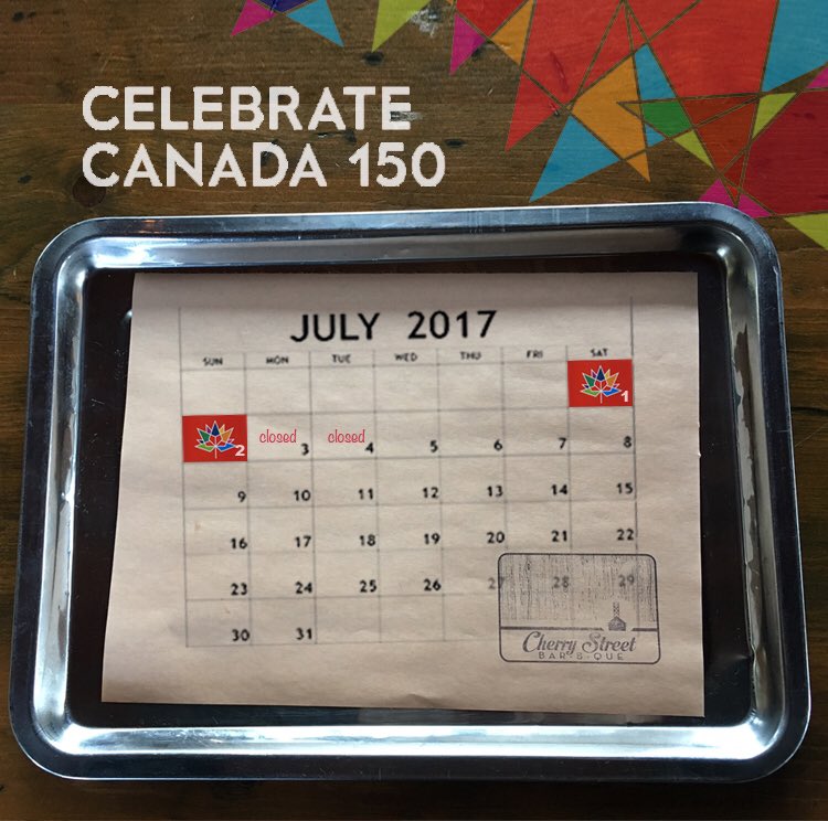 Celebrate #Canada150 this Saturday + Sunday on our Patio. #BBQ #Beer #City #Toronto #craveto #blogto #torontolife #begoodpeople