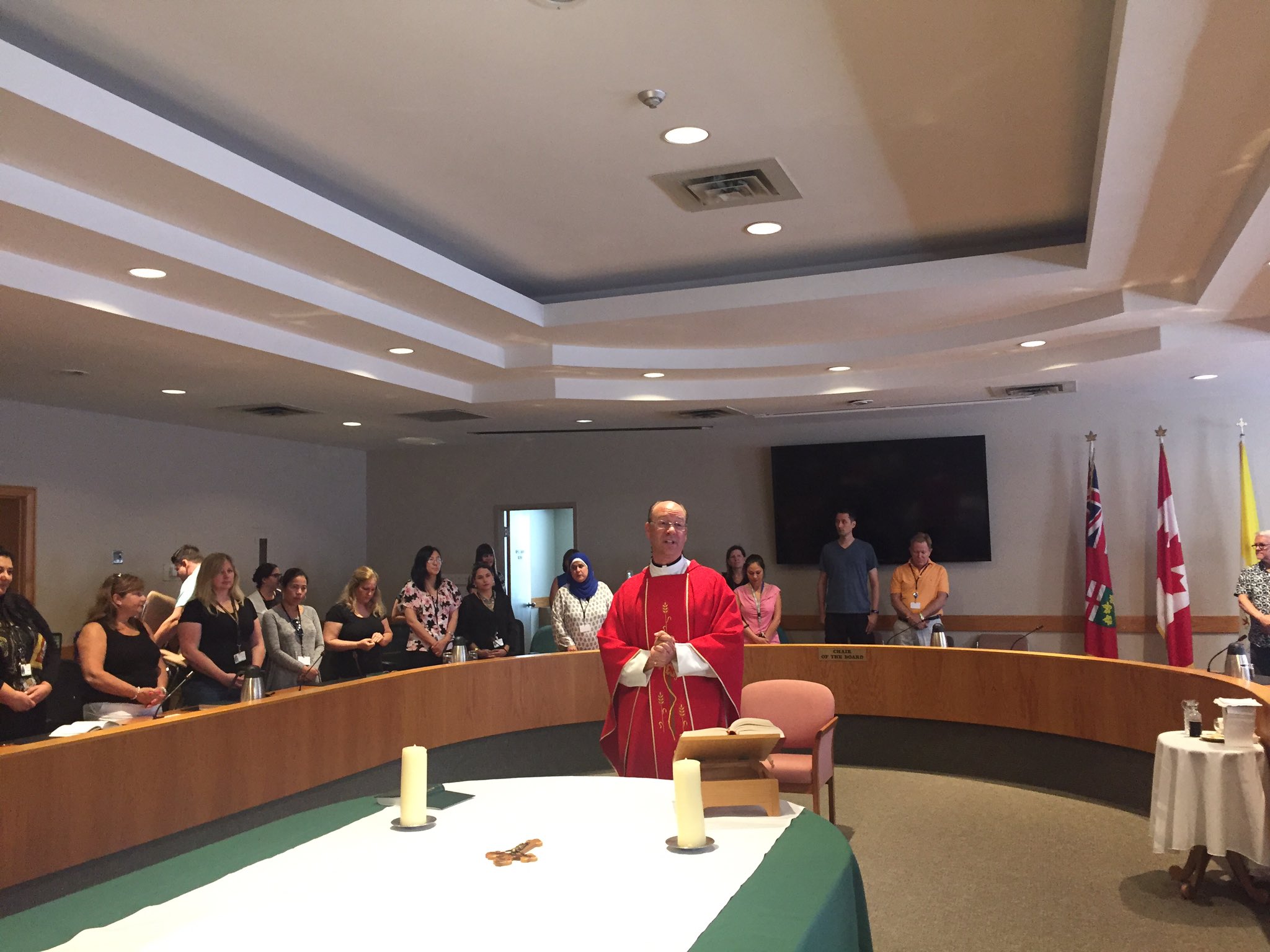 Halton Catholic Dsb On Twitter Thank You To Father John For