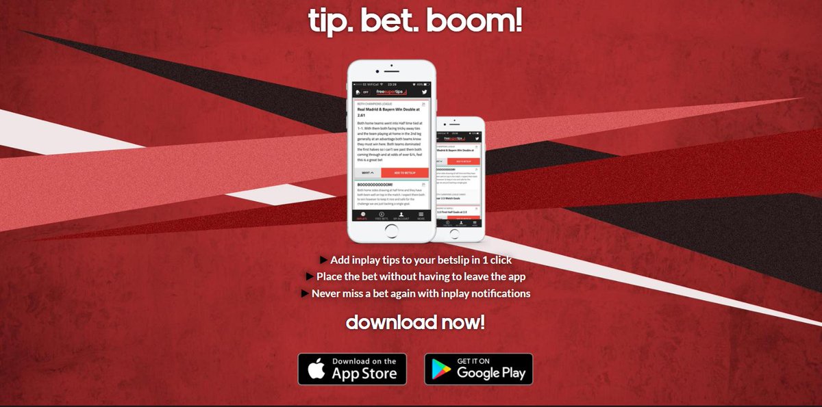 FootySuperTips's tweet image. FST App is now live Ladies &amp;amp; Gents!

Download the App today &amp;amp; join in today's #INPLAYS

DOWNLOAD HERE 🔽 freesupertips.co.uk/app/