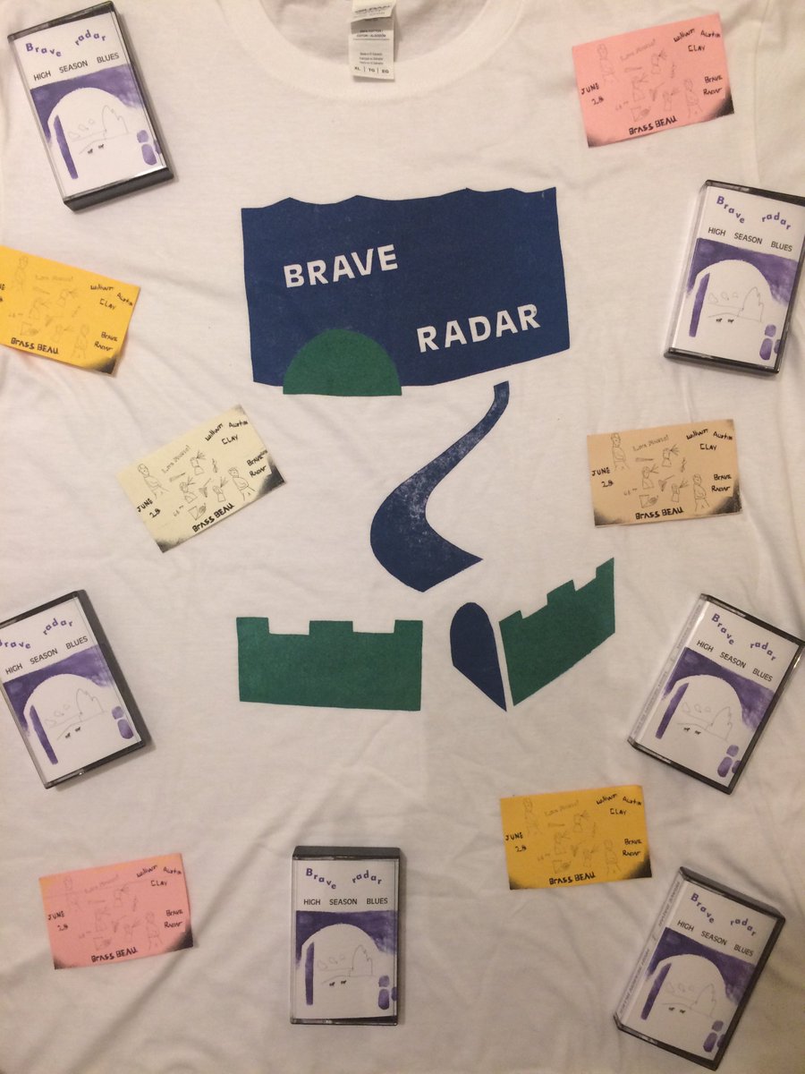Brave Radar's last gig of the summer tonight at Brasserie. We'll be slinging the last 6 copies of High Season Blues facebook.com/events/1066889…
