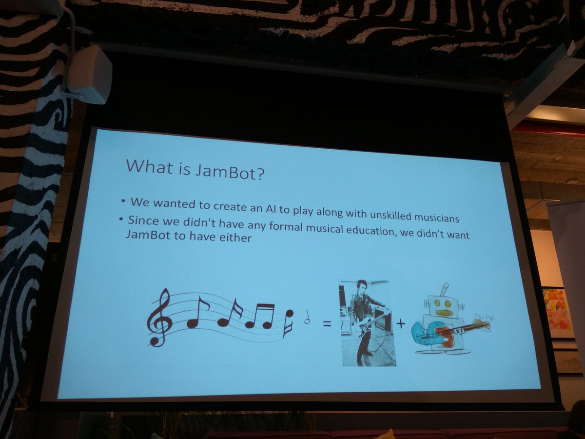 shacharmirkin's tweet image. @talbaumel talks about JamBot, a midi generator to play along with  #pydataTLV
