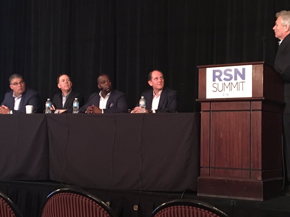 DuncanVideo's tweet image. Learning how to engage our sports fans with new tech here at the #RSNSummit , thanks for hosting @sportsvideo !