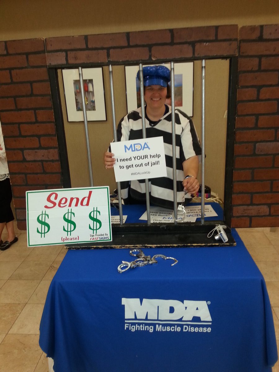 knoxvilletaxi's tweet photo. Locked up!  Help kids &amp;adults W/ muscular dystrophy by making a donation to help me "make bail" https://t.co/aBIvyvrb8s #MDAnorthKnoxville https://t.co/z6gvWsbEaX