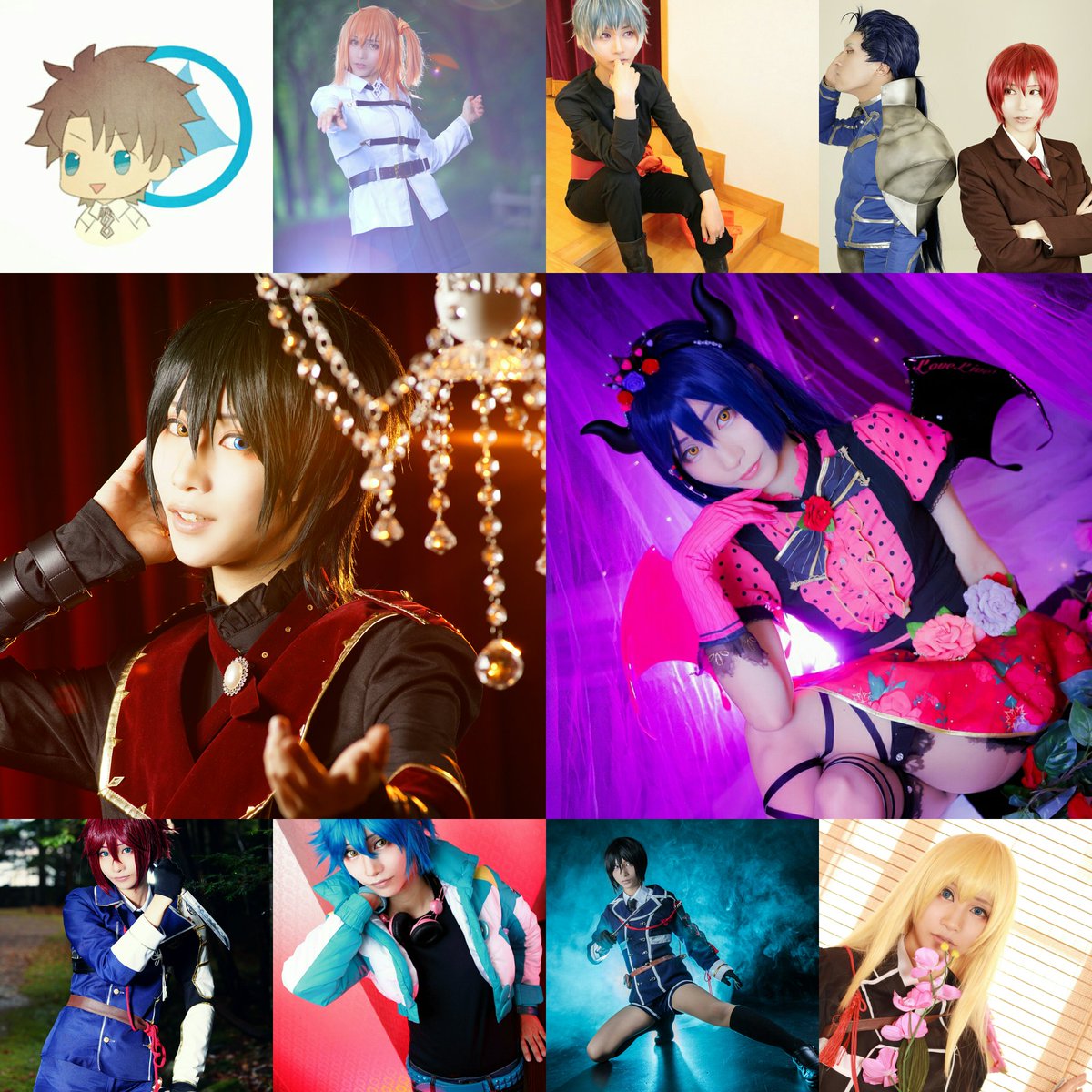 knkcos's tweet photo. 今までのコス写真をヘッダーにしたかったけど、うまく出来なかった～～
一緒にやってくださったみなさんに感謝だな！！！ https://t.co/GQhpc2ukER
