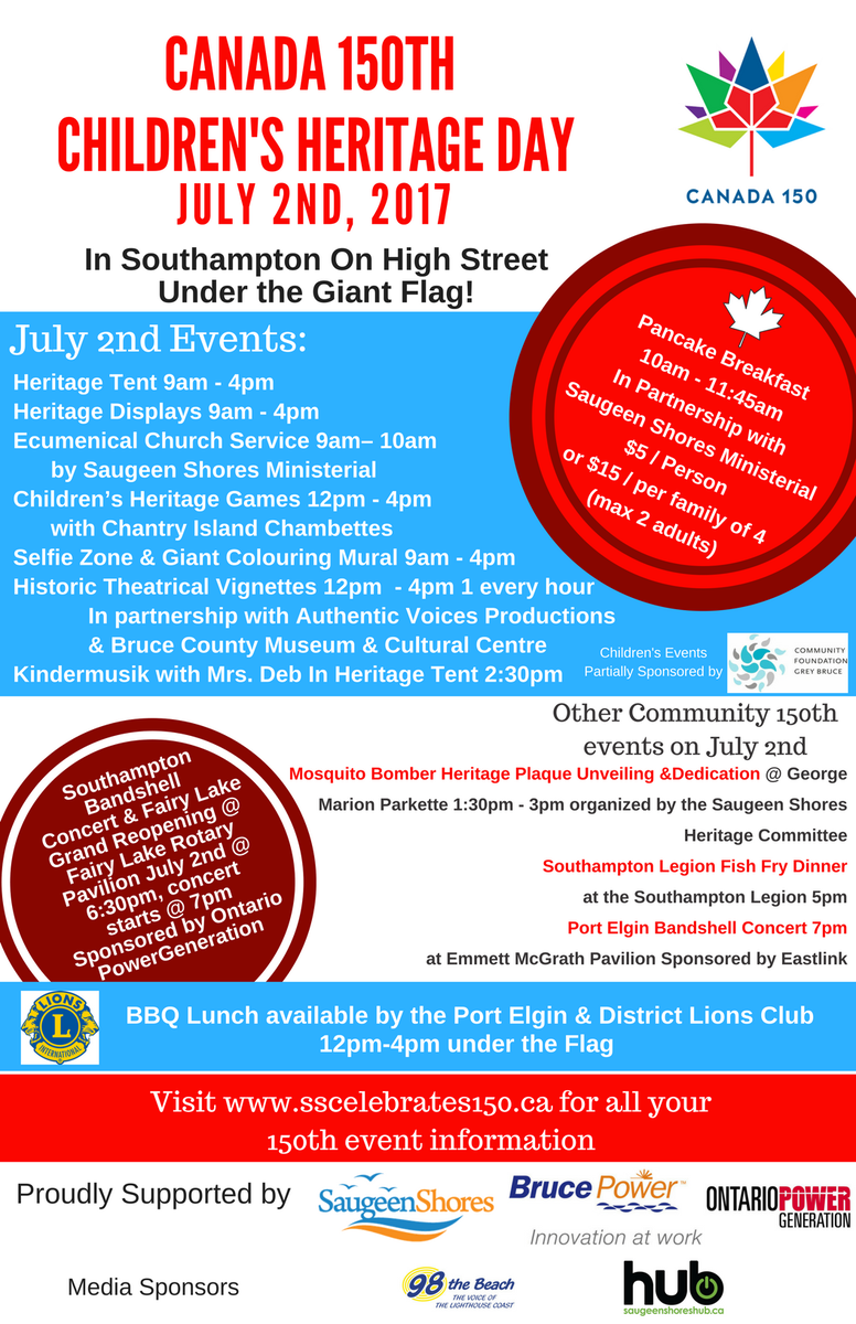 SSCelebrates150's tweet photo. Children's Heritage Day is July 2nd in Southampton Flag! Come have fun &amp; don't forget your pancake breaky tickets!  https://t.co/hZI9lAyiWi https://t.co/92TqKaW4ss