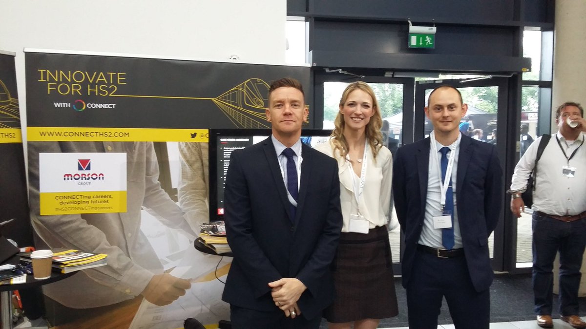 rhysiemagic's tweet photo. Great to spend today with @MorsonGroup colleagues at the innovate connect launch for HS2 today. Great event. #connecths2 #morson https://t.co/CiMoyScs5g