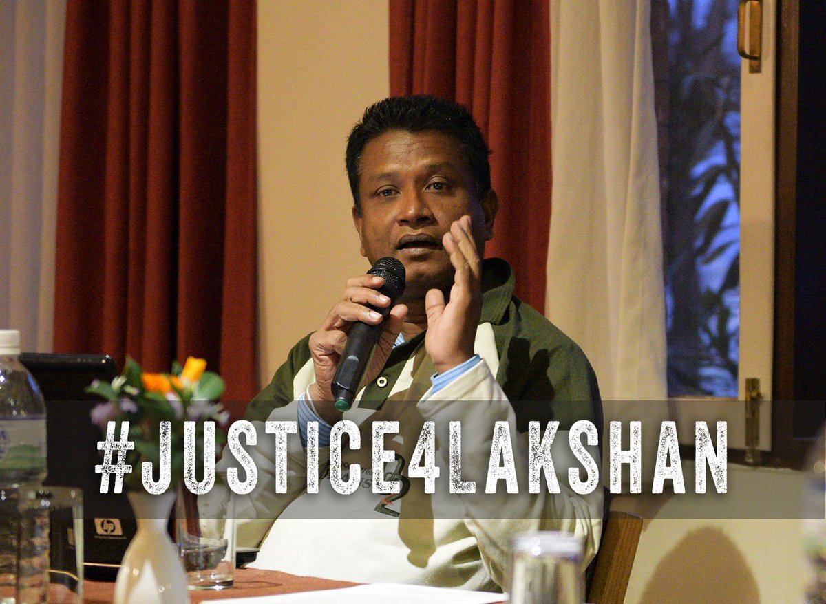#Srilankan govt should withdraw threats issued agnst lawyer #LakshanDias csw.org.uk/2017/06/27/new… #justice4Lakshan <a href="/ahmedshaheed/">Ahmed Shaheed</a> <a href="/davidakaye/">David Kaye</a>