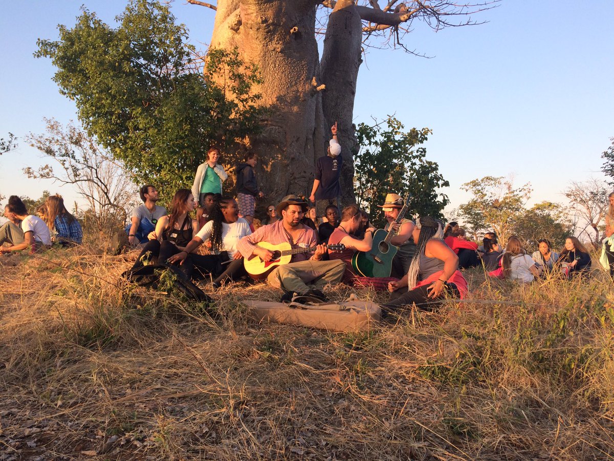 music4earth's tweet photo. Good things are happening here with @GreenpopSA in Zambia. Our #crowdstudio is ready to debut this afternoon. #conservationmusic #gpzam2017 https://t.co/OUhTNVbxKd
